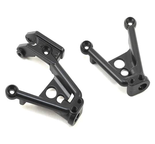 Xtra Speed SCX10 XTA-XS-SCX230061BK II Aluminum Front Shock Hoops (Black) for fpv drones