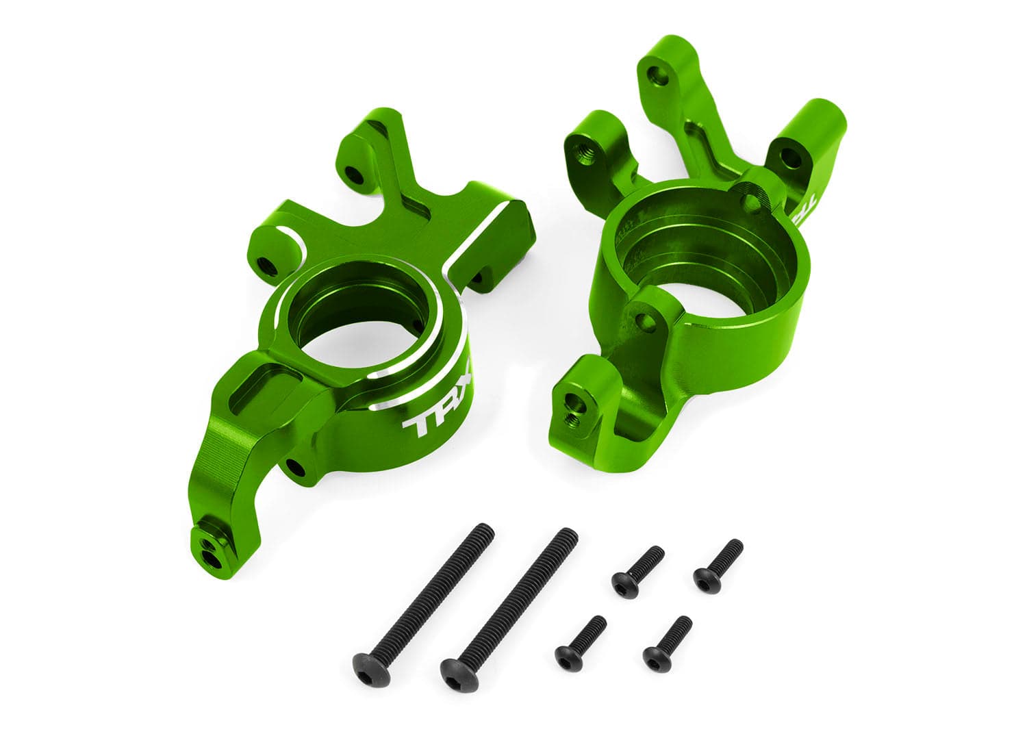 Traxxas 7836-GRN X-Series Green Aluminum Steering Blocks X-Maxx XRT for fpv drones