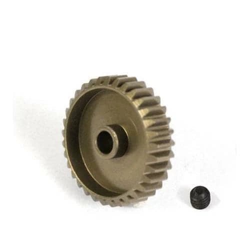 Yeah Racing MG-48033 Aluminum 7075 Hard Coated Motor Pinion 48P 33T 3mm Bore for fpv drones