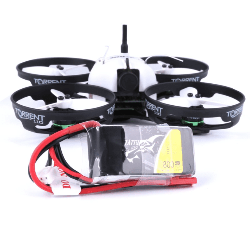 Tattu 800mAh 7.4V 45C 2S1P Lipo Battery Pack with JST-SYP Plug for fpv drones 1