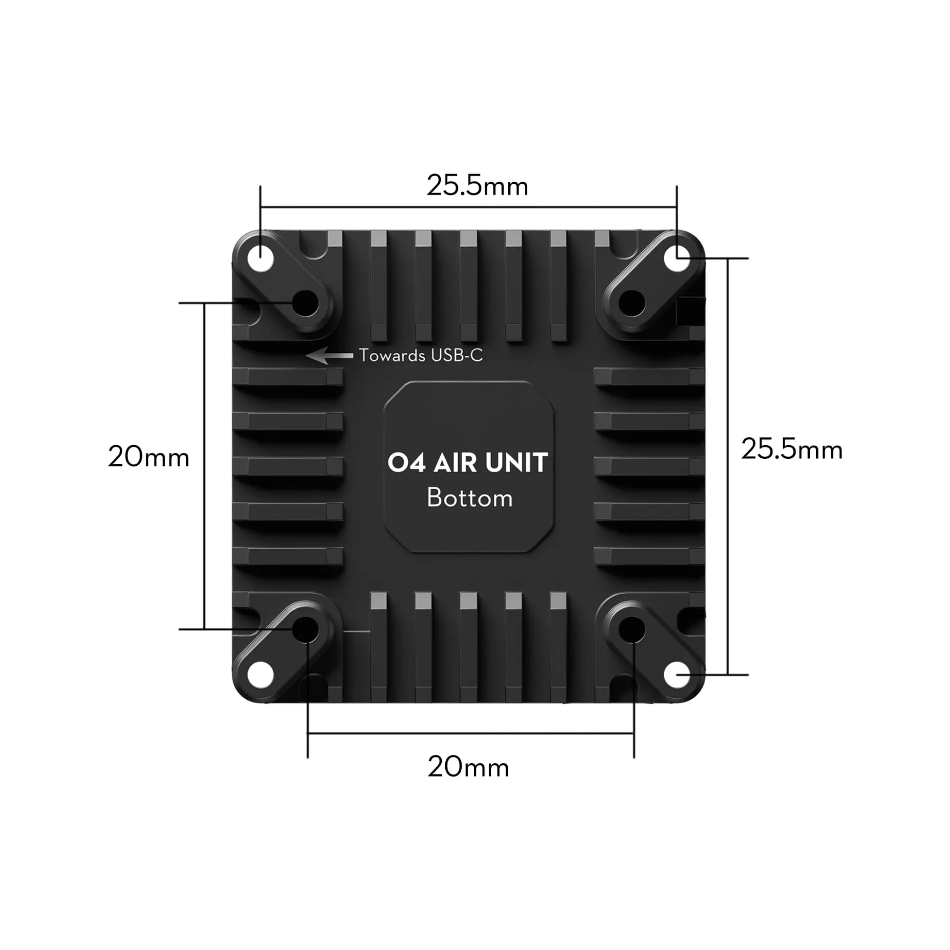 Flywoo O4 Air Unit Cooling CNC Kit for fpv drones 6
