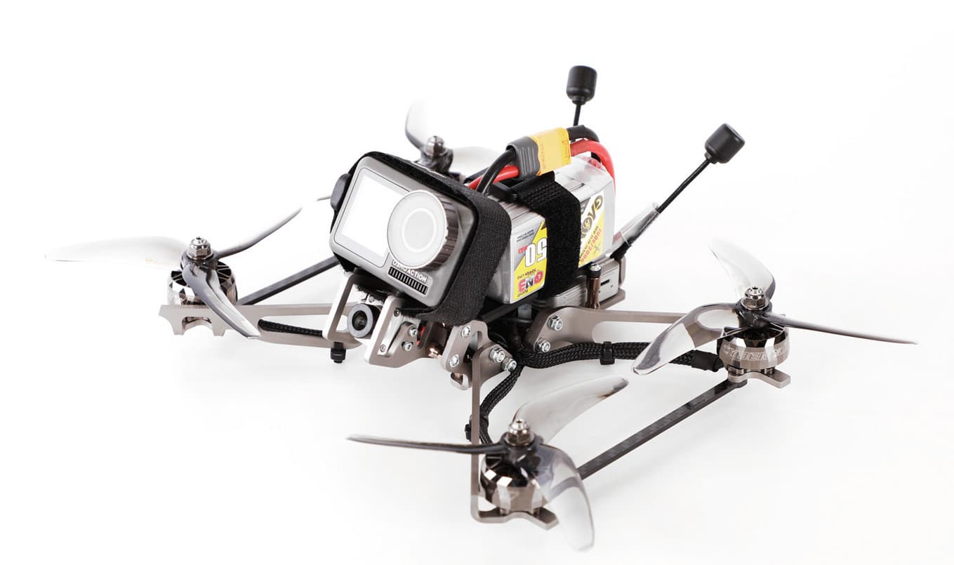 ZBROY Prometheus - Full Titanium 5" Drone Frame - HD for fpv drones 1