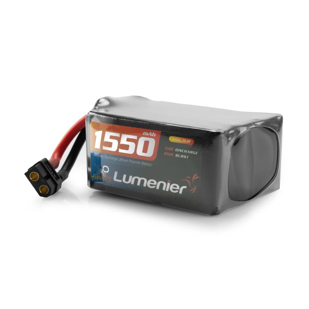 Lumenier N2O Feather-Lite 1550mAh 6s 150c Lipo Battery (XT-60) - 2 for fpv drones 4