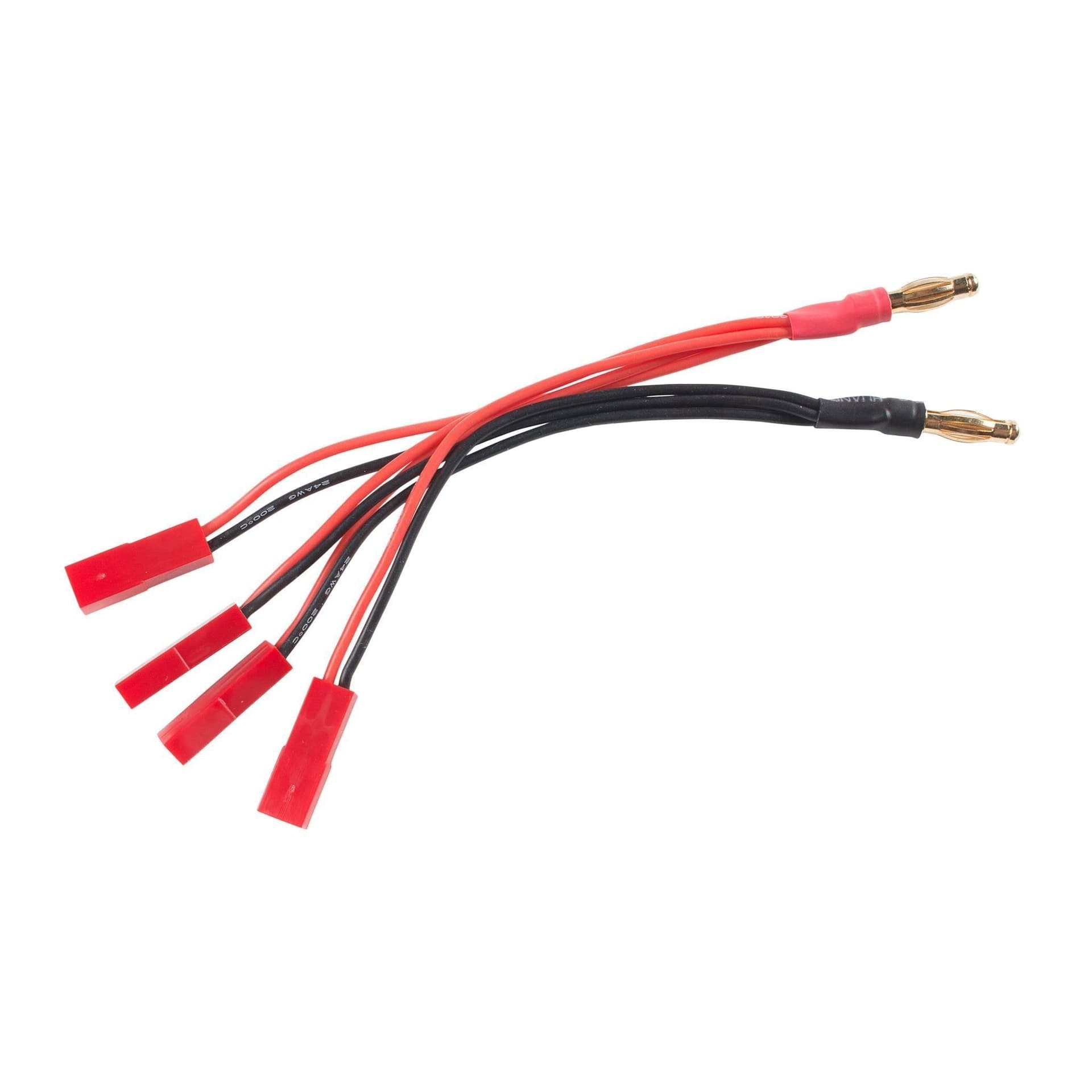 4-Way Parallel Charging Harness Cable - JST for fpv drones