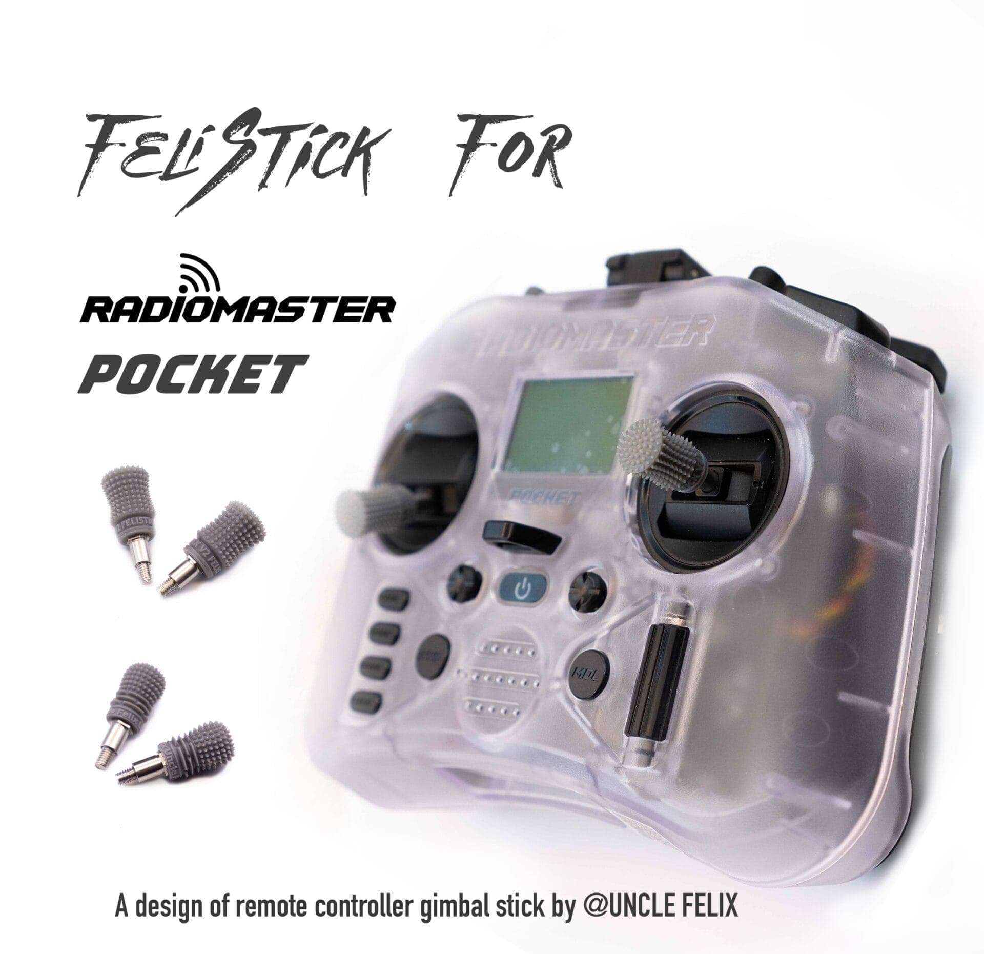 FeliStick V3 Gimbal Sticks for Radiomaster Pocket for fpv drones 1