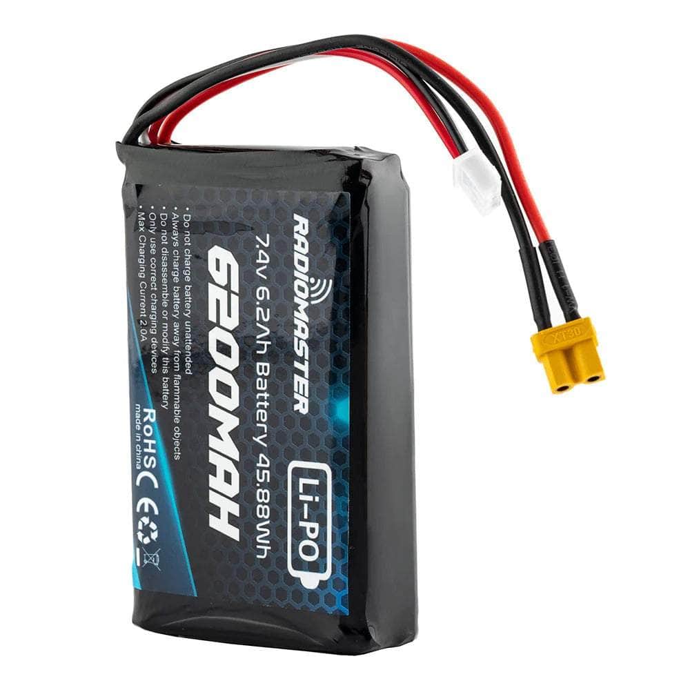RadioMaster 7.4V 2S 6200mAh Li-Po Battery for Boxer / TX16S - XT30 for fpv drones 1