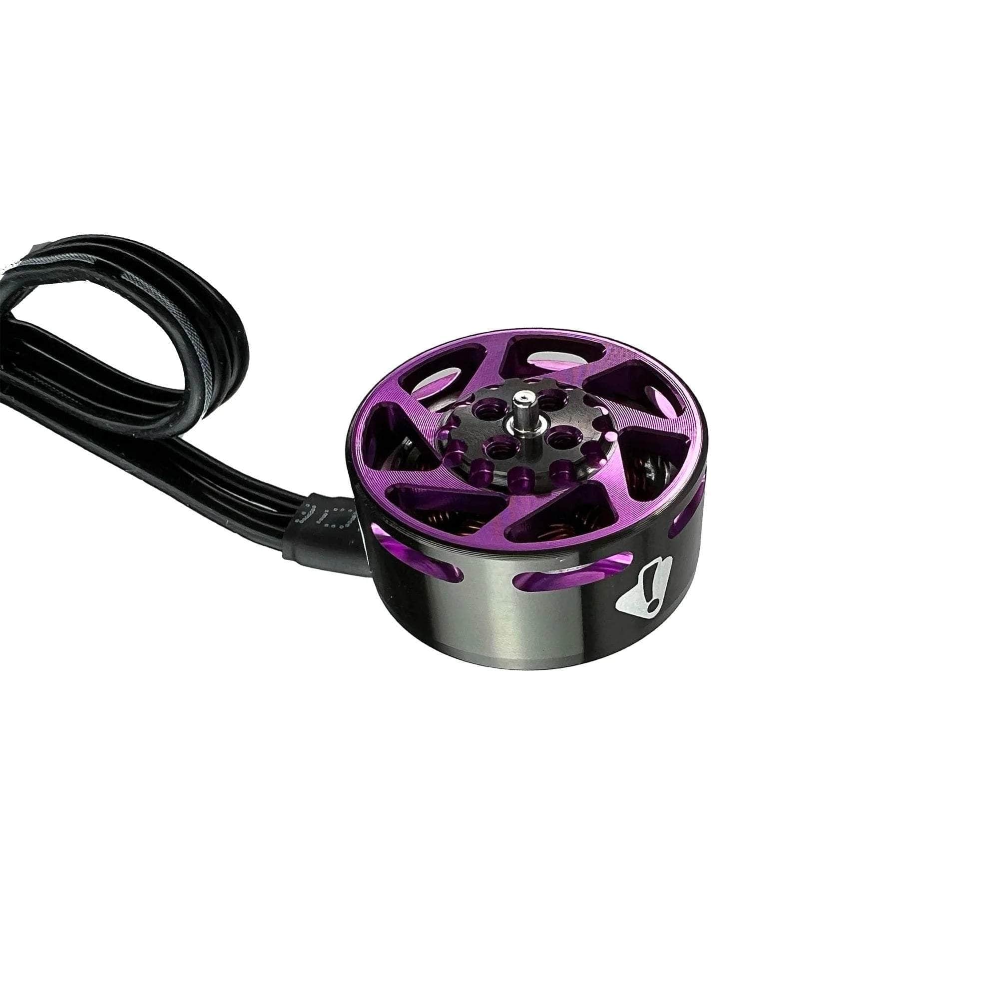 Ummagawd Aerolite 1605 3800Kv Micro Motor - Gunmetal & Purple for fpv drones