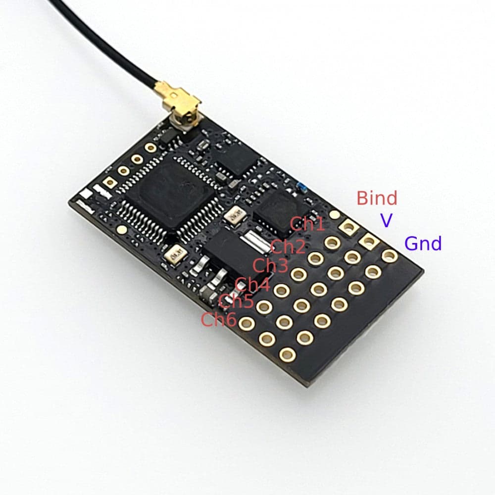Lemon Rx DSMP 6-CH No Pin Receiver (DSMX/DSM2 Compatible) for fpv drones 1