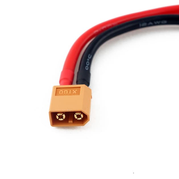 XT60 connector with cable with banana plugs for charger for fpv drones 1
