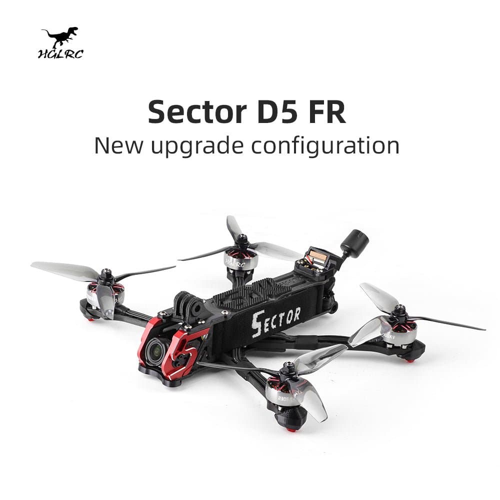 HGLRC Sector D5 FPV Racing Drone Analog/HD Version