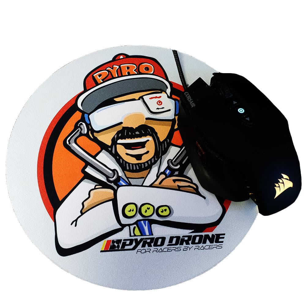 Pyrodrone Dr. Pyro Mouse Pad for fpv drones