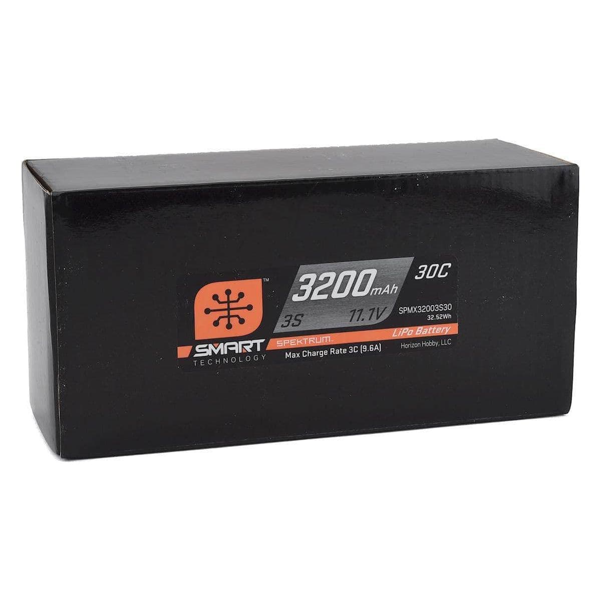 SPMX32003S30, Spektrum RC 3S Smart LiPo Battery Pack w/IC3 Connector (11.1V/3200mAh) for fpv drones