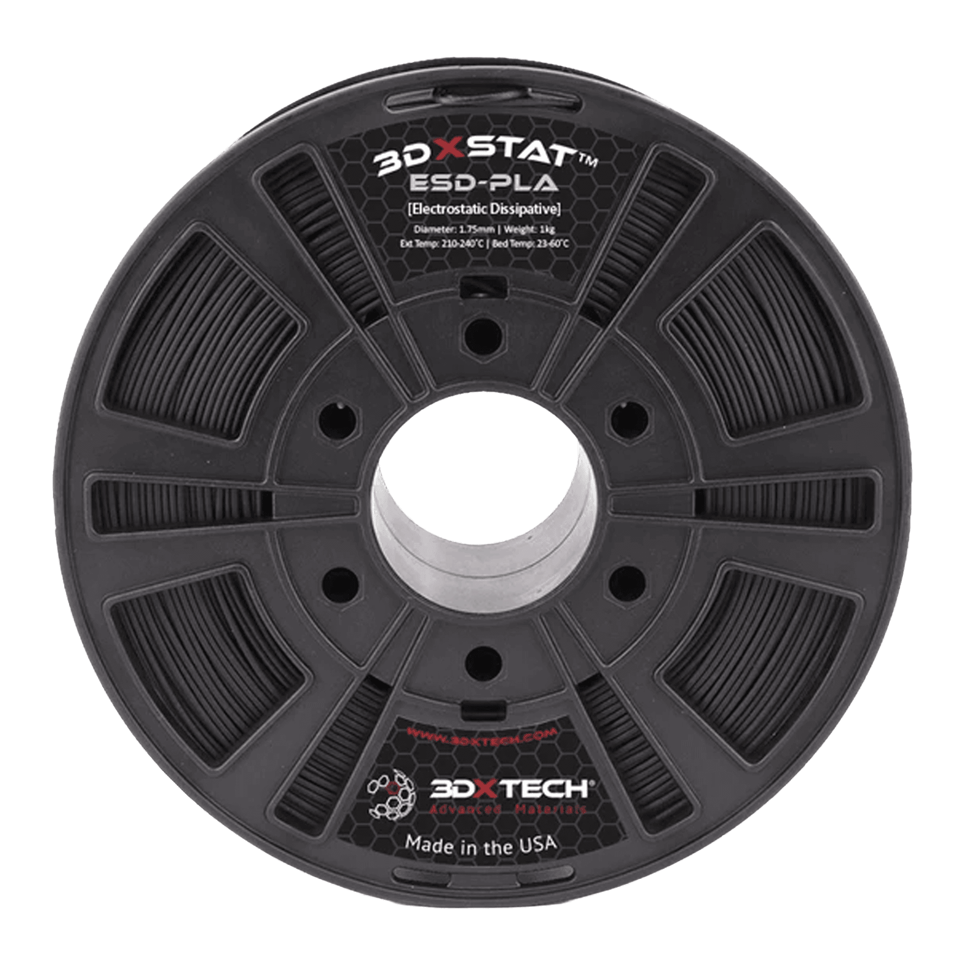 3DXTech 3DXSTAT ESD-PLA 1.75mm Filament 750g