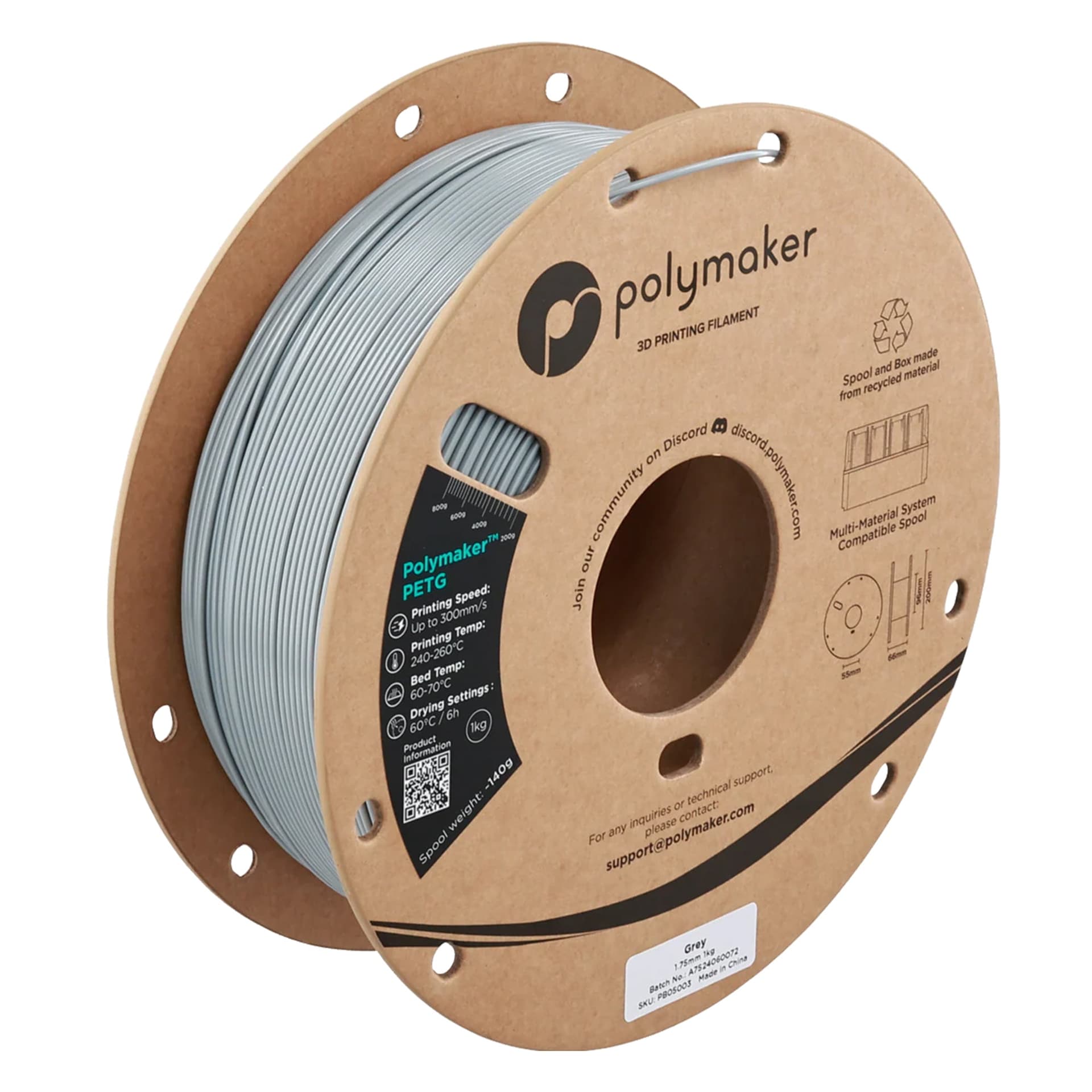 Polymaker PETG High Speed 1.75mm Filament 1kg for fpv drones 6