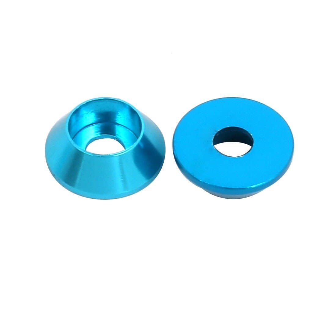 10pc M2 Countersunk Washers Coloured Aluminium Pack for fpv drones 3