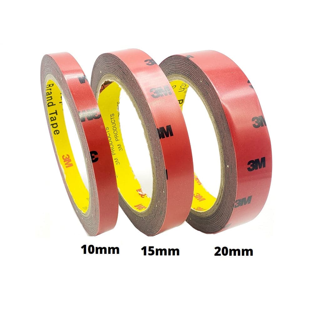 Heavy Duty 3M Black Double-sided Tape - Choose Width for fpv drones