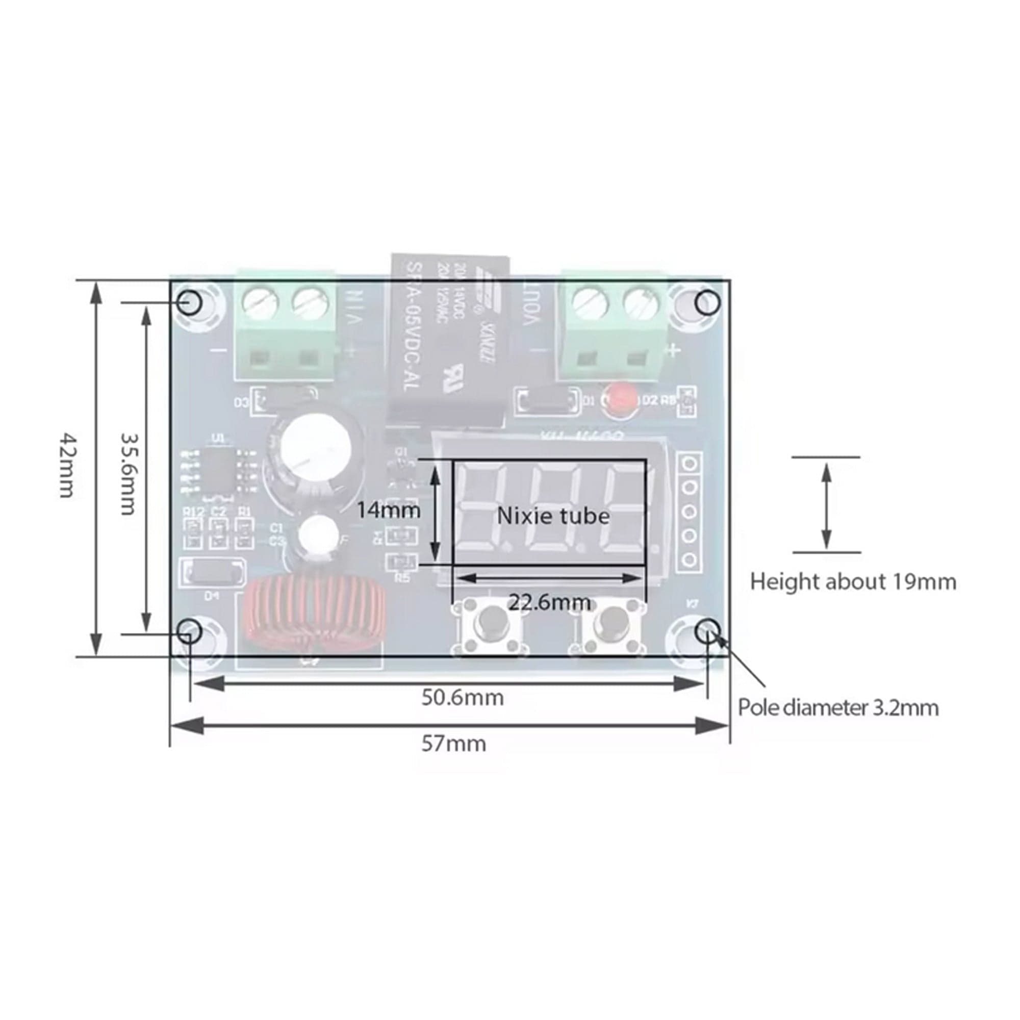 XH-M609 Protection Module for Batteries for fpv drones 2