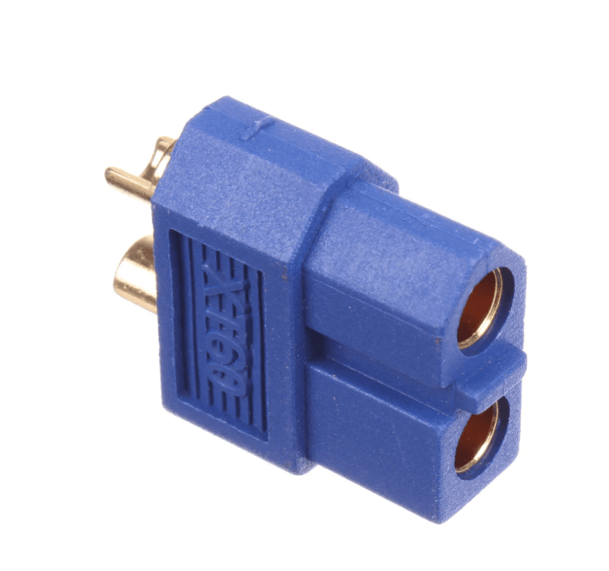 Amass XT60 Buchse in blau for fpv drones