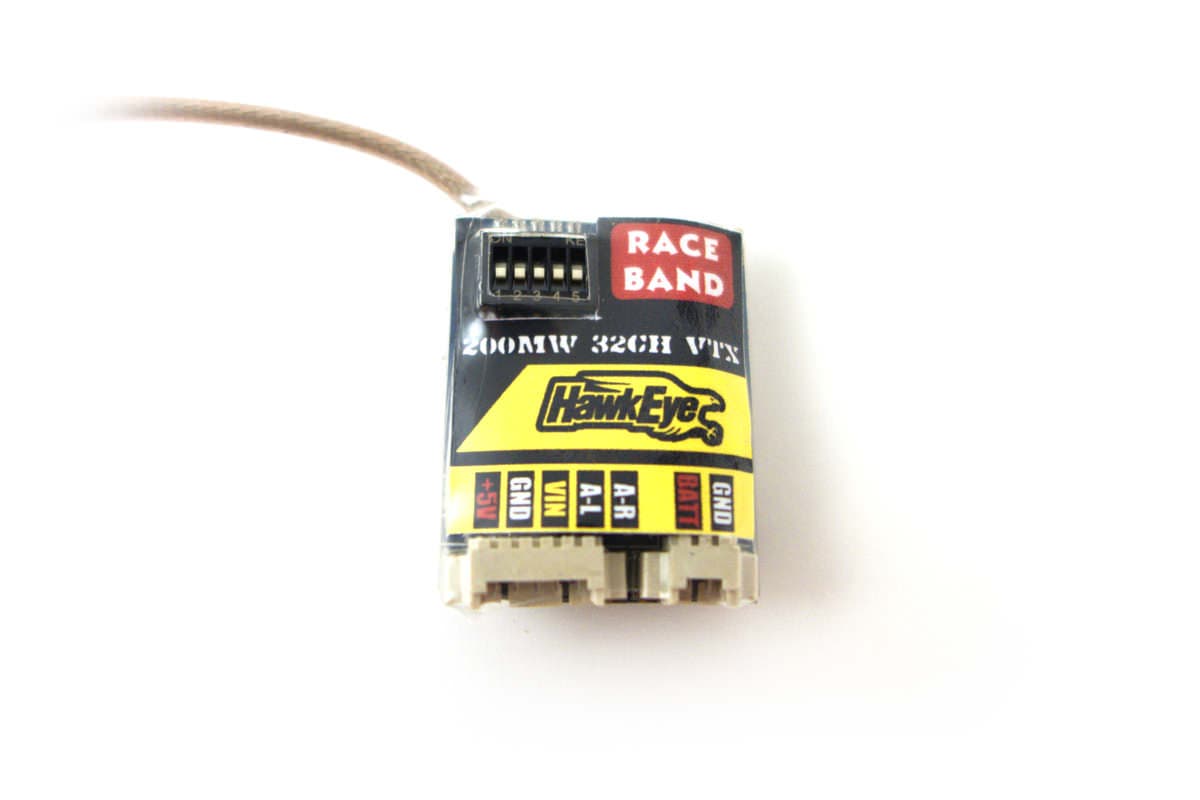 Hawkeye 200mW Race Band Video Transmitter