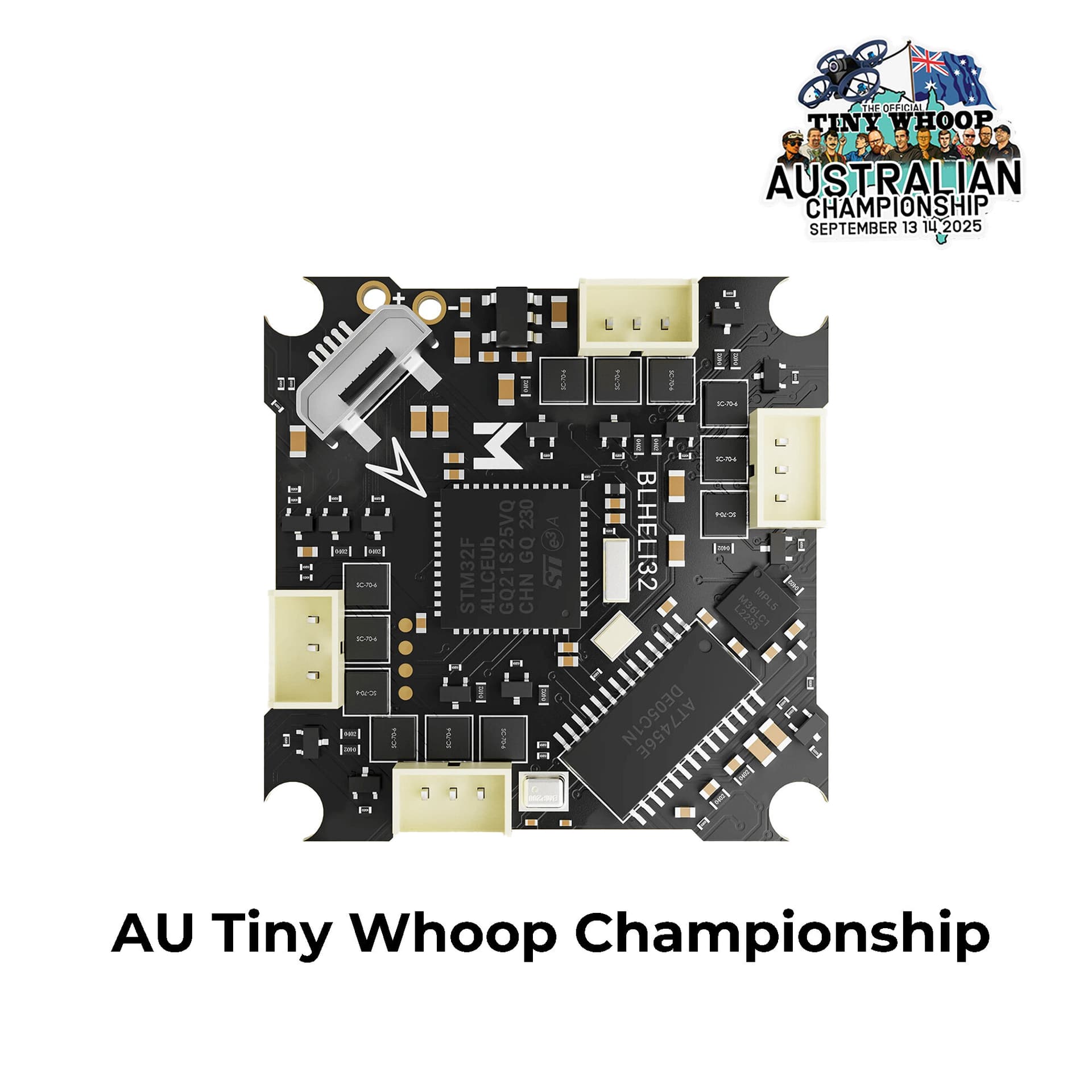 MEPS SZ F411 15A AIO Flight Controller Analog for 1S Racing Whoops 25.5x25.5 FPV for fpv drones 1
