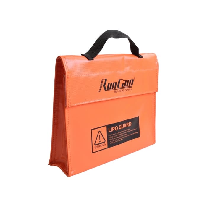 RunCam LiPo Guard Bag - Orange for fpv drones 3
