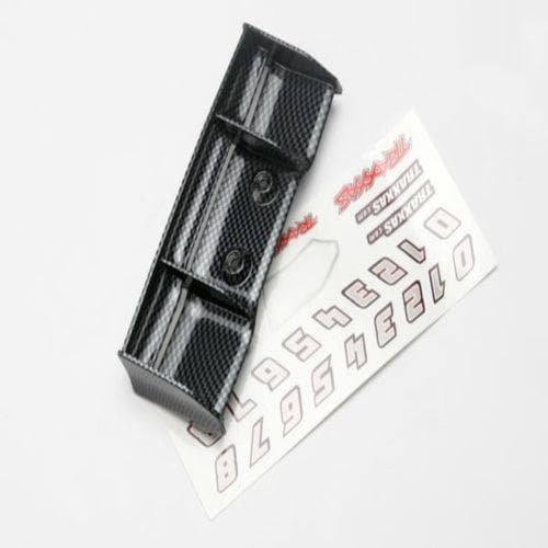 Traxxas 7122G Wing Exo-Carbon w/Decal Sheet E-Revo 1/16 for fpv drones
