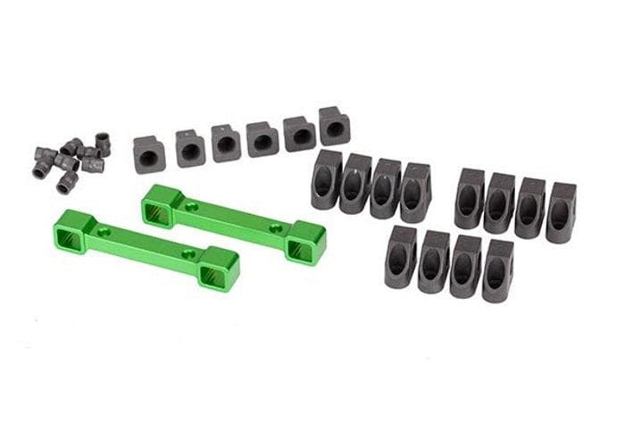 Traxxas 8334G Green Aluminum Suspension Arm / Mount Set 4-Tec 2.0 for fpv drones