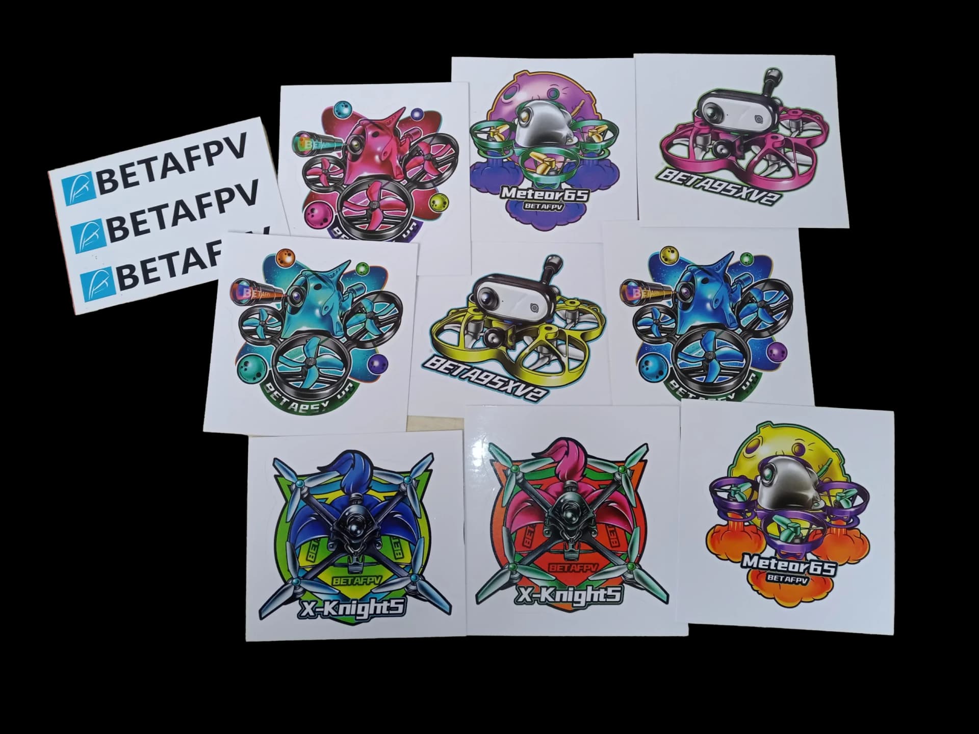BetaFPV 2020 Cultural Stickers (16 PCs) [New] for fpv drones