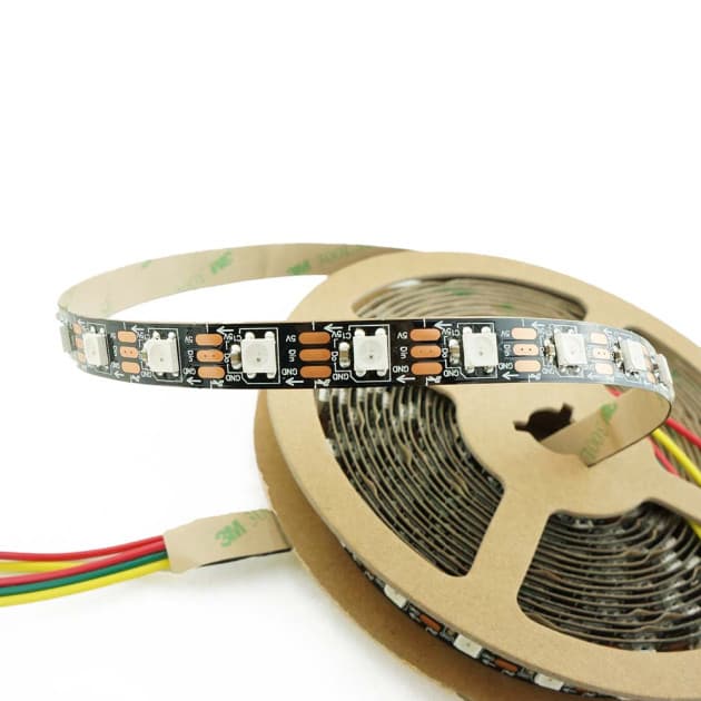 iPixel WS2812B addressable RGB 60 LED/m for fpv drones 1