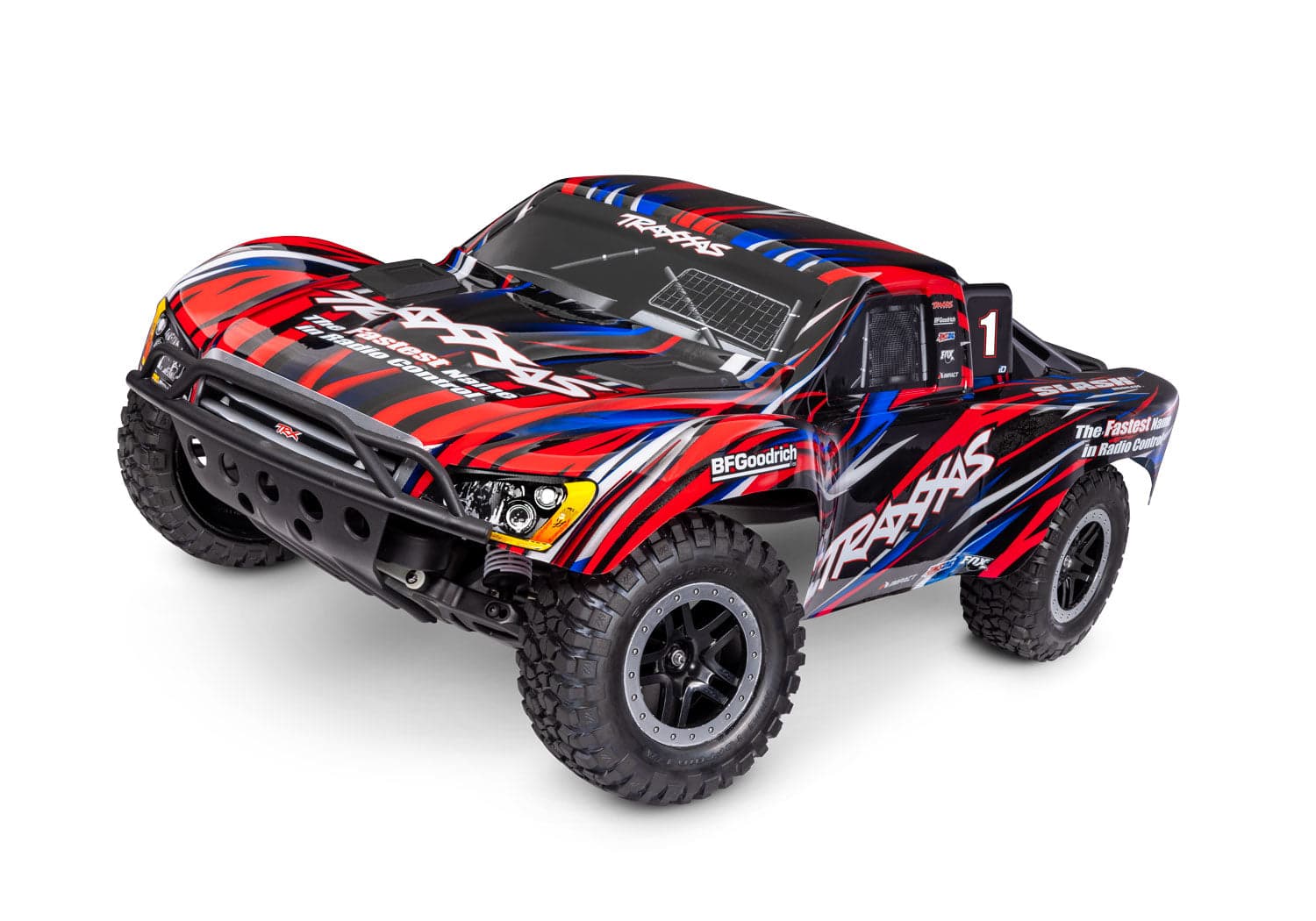 Traxxas Slash BL-2s HD 1/10 RTR 2WD Brushless Short Course Truck Red for fpv drones