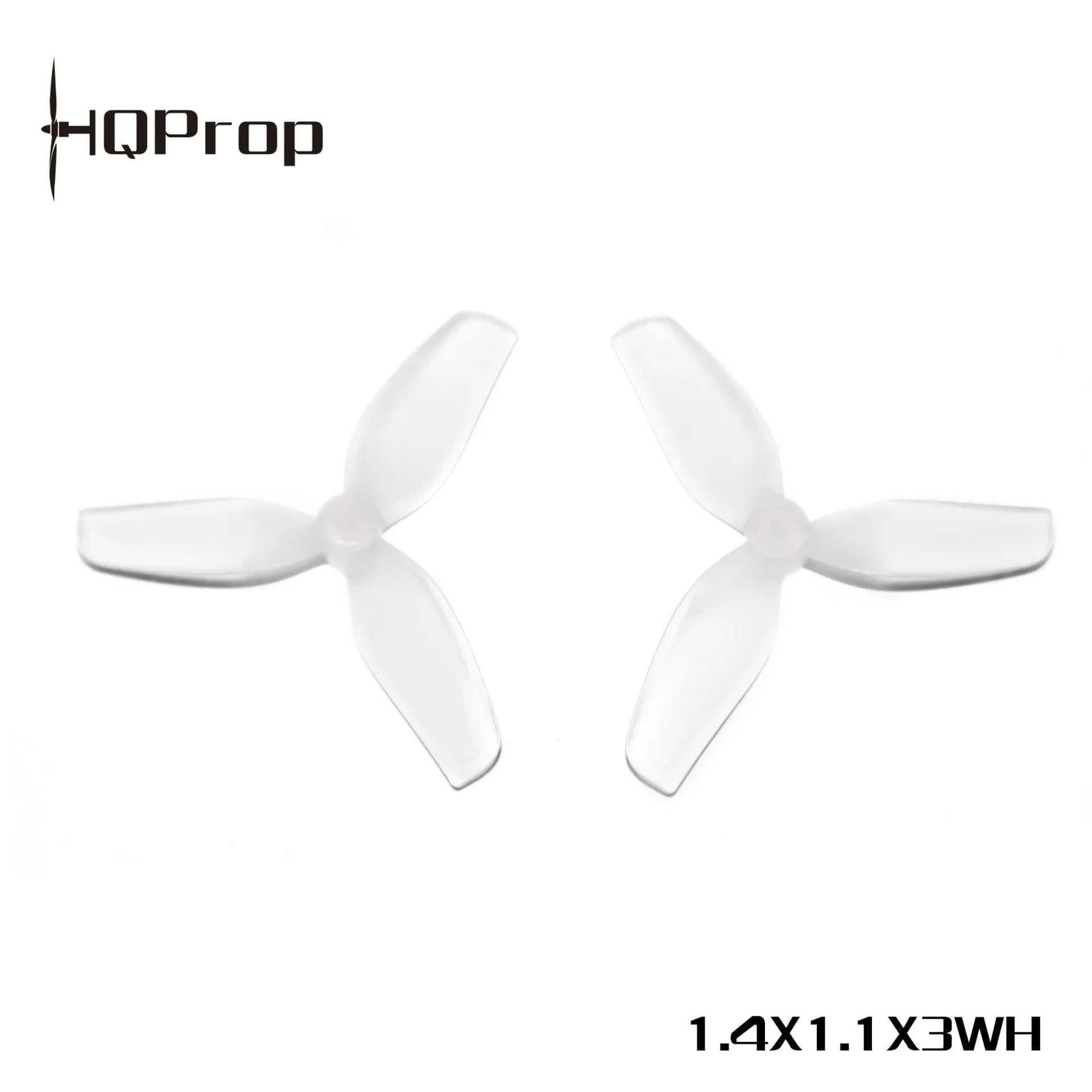 HQProp Ultralight Tri Blade Whoop Prop 35mm (1.4x1.1x3) (2CW + 2CCW) Polycarbonate for fpv drones 5