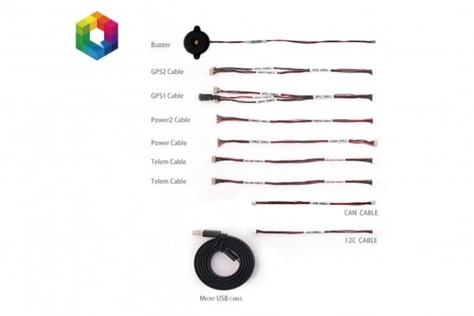 CubePilot Mini Purple Autopilot Set (Mini Cube+Mini Carrier Board+Mini Carrier Board Cable Set) for fpv drones 6