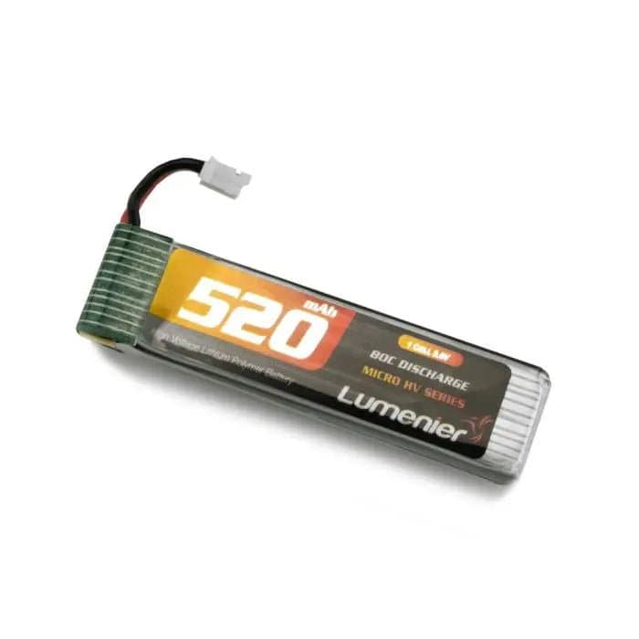 Lumenier 520mAh 1S 80c Micro HV LiPo Battery JST-2.0PXH for fpv drones