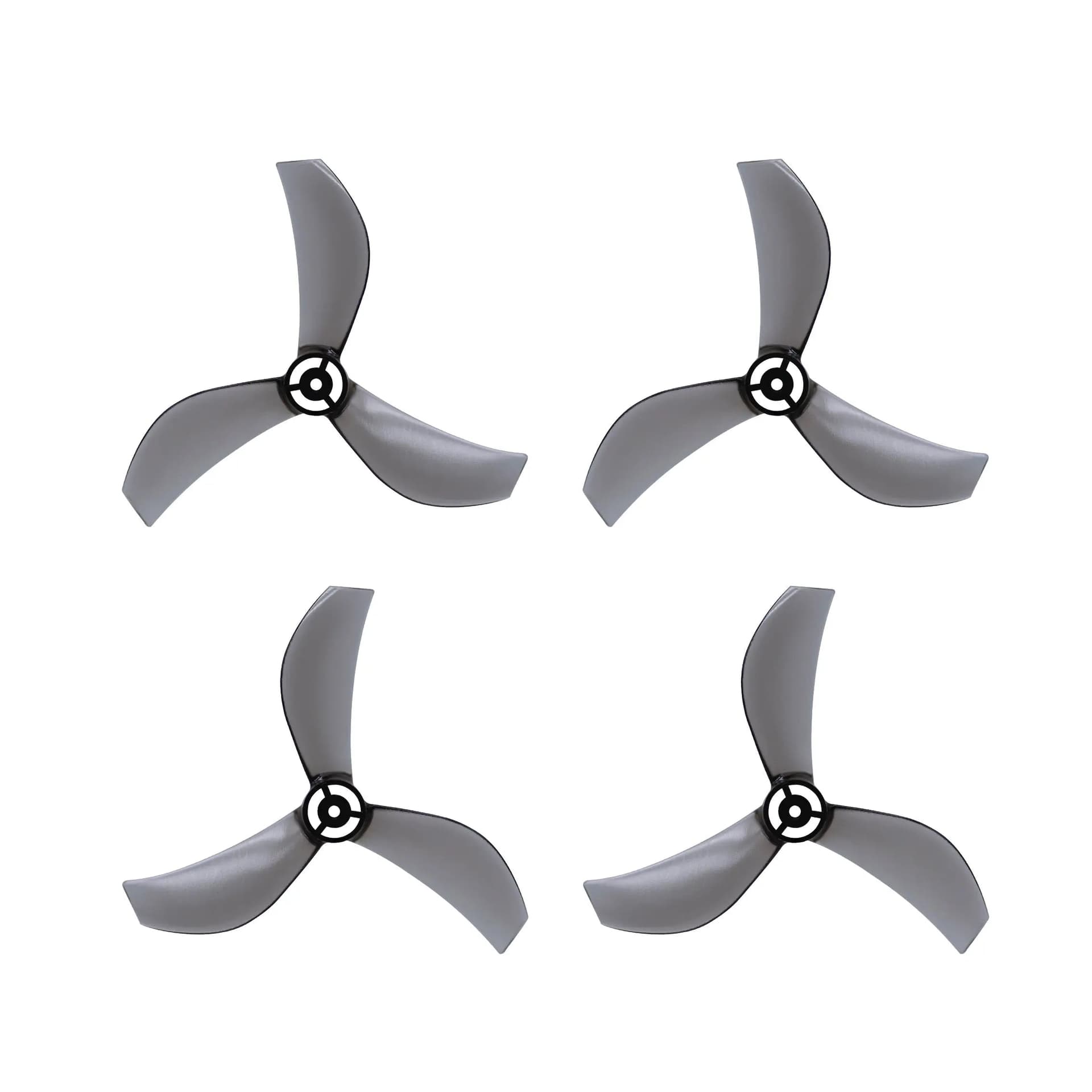 NewBeeDrone Azi 1615-3 / 1.6" Tri-Blade Micro/Whoop FPV Drone Props for 1mm Shaft (8 Pack) - Choose Color for fpv drones 8
