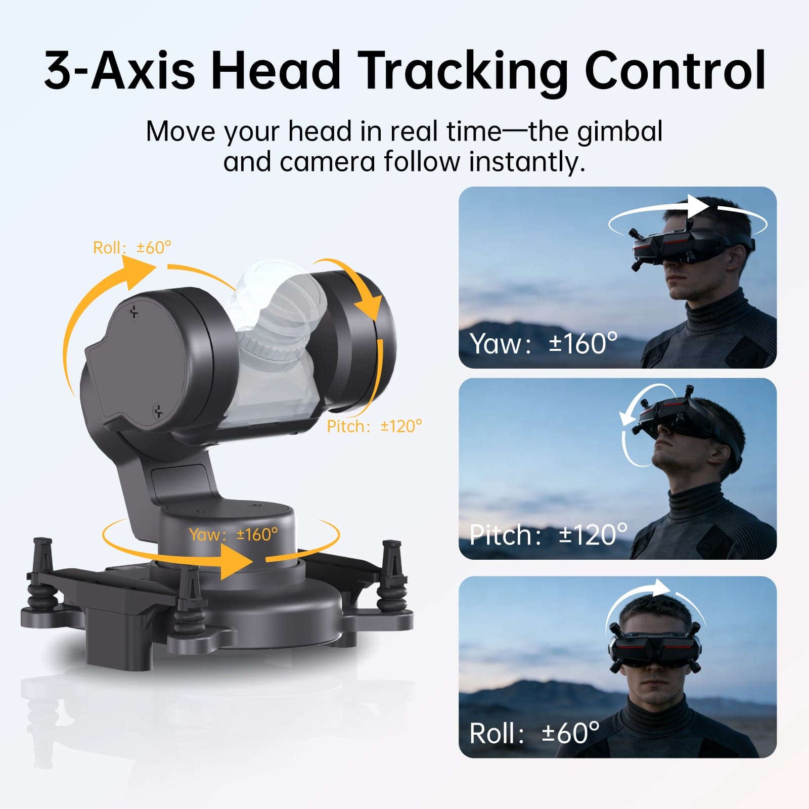 CaddxFPV Gimbal GM3 V2 for fpv drones 4