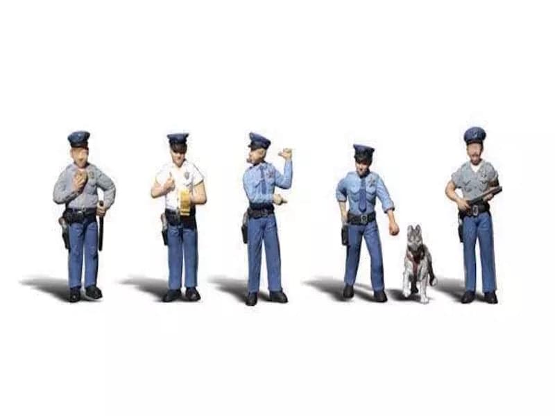 Woodland Scenics A2736 O Train Figures Policeman for fpv drones