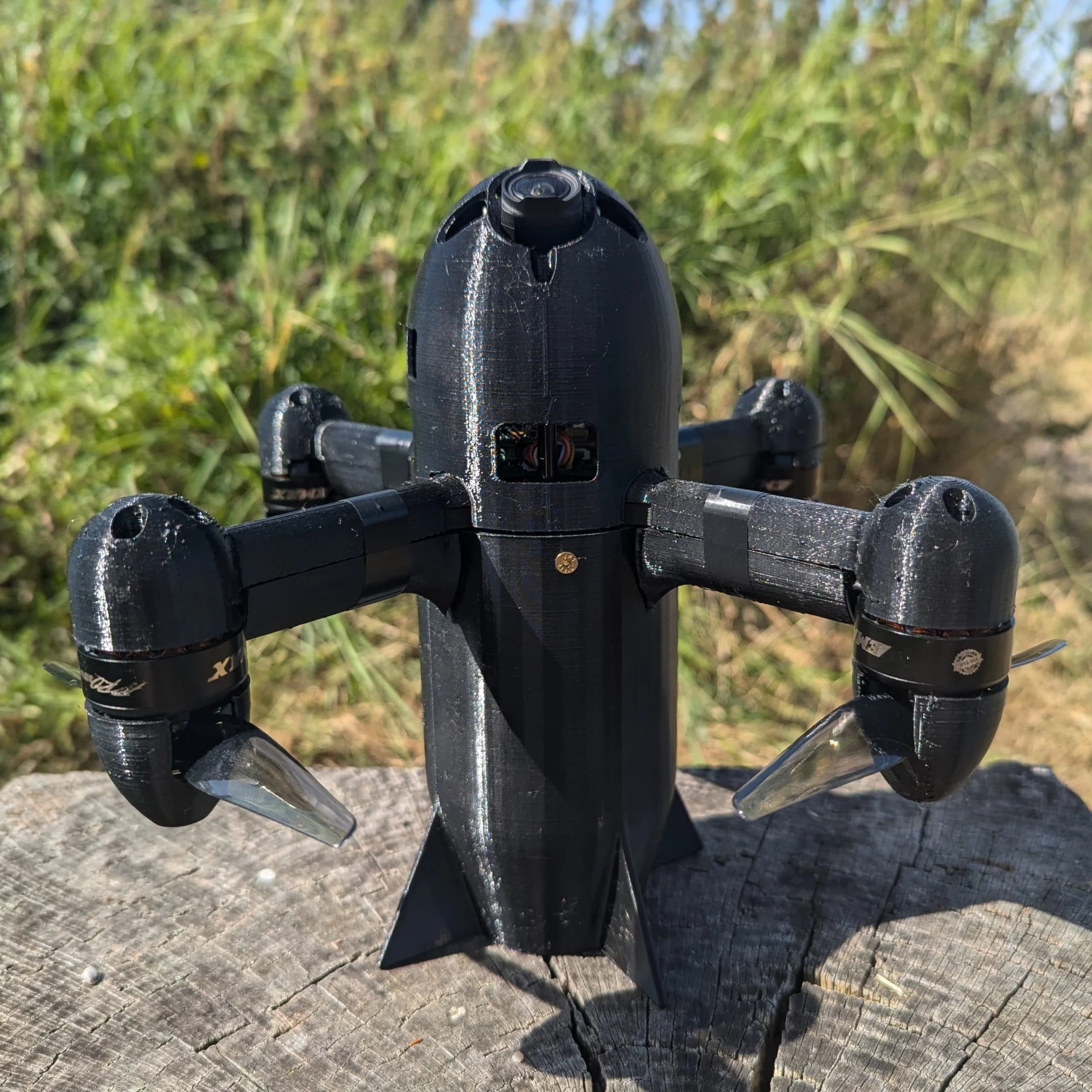 AOS HS5 High Speed Quadcopter (Carbon and 3D Prints) for fpv drones 4