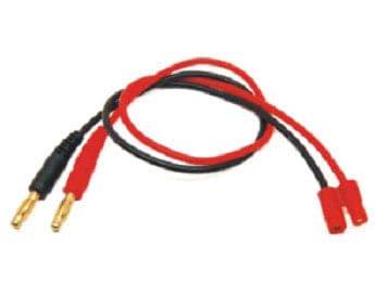 EMAX ★K-016 3.5mm（W-O housing）to 4.0mm connector charger cable 16AWG silocone wire L=30CM for fpv drones 1