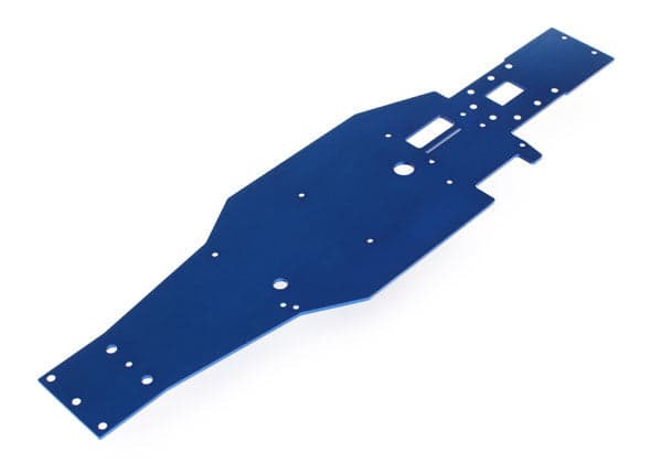 Traxxas 4422 Blue Aluminum Lower Chassis Nitro Slash for fpv drones