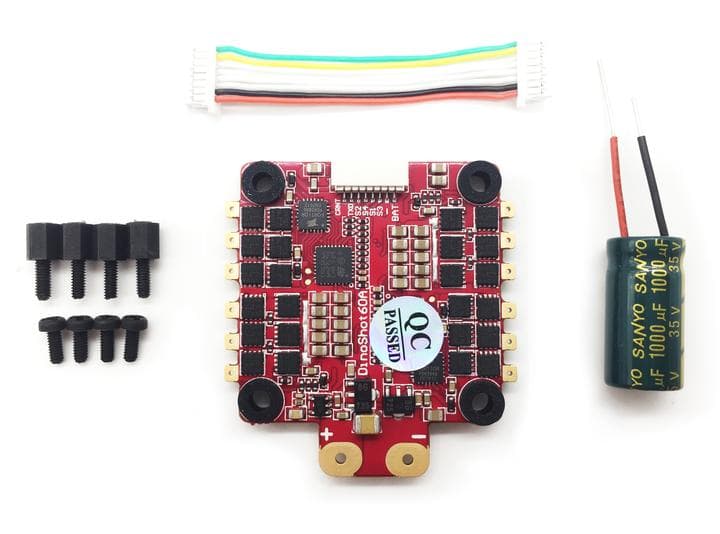 HGLRC DinoShot 60A 32bit 3-6S 4IN1 ESC for fpv drones 3