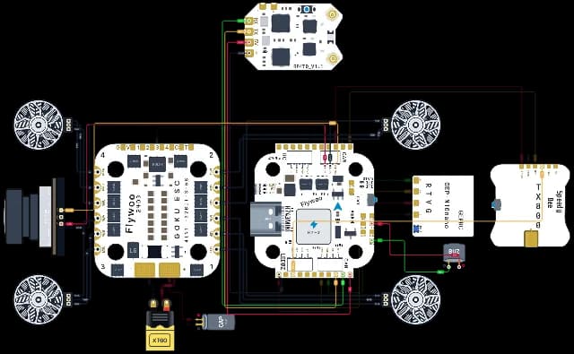Schaltplan für „First FPV Build“