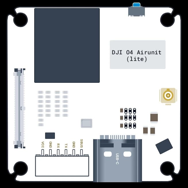 DJI O4 Air Unit w/ Camera