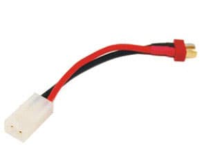 EMAX ★K-054 Tamiya to Deans adapter with 14AWG silicone wire L=10CM